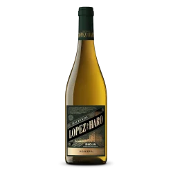 Botella de López de Haro Reserva Blanco 2018